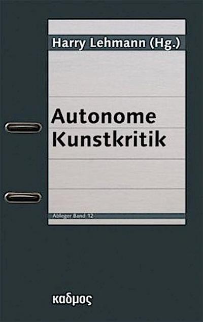 Autonome Kunstkritik