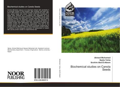 Biochemical studies on Canola Seeds