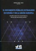 El documento público extranjero en España y en la 
