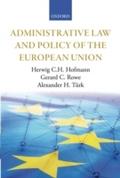 Administrative Law and Policy of the European Unio