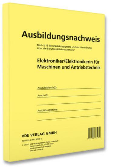 Ausbildungsnachweis Elektroniker/Elektronikerin für Maschinen und Antriebstechnik