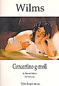 Concertino g-Moll für Flöte und Orchesterfür Flöte und Klavier