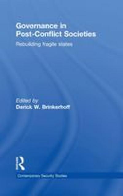 Governance in Post-Conflict Societies