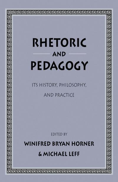 Rhetoric and Pedagogy