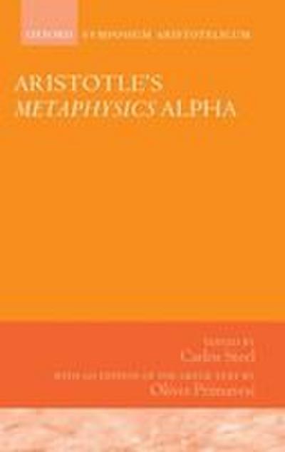 Aristotle’s Metaphysics Alpha