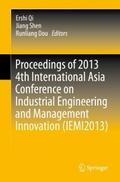 Proceedings of 2013 4th International Asia Confere
