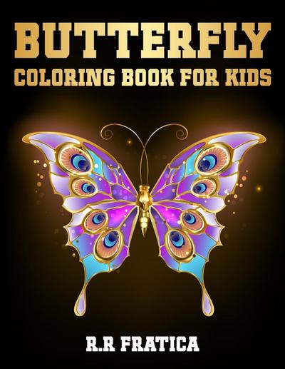 Butterfly coloring book for kids