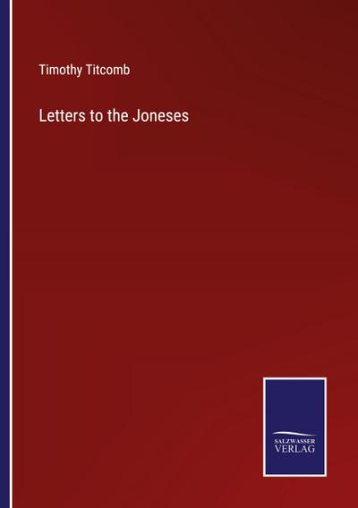 Letters to the Joneses
