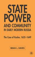State, Power and Community in Early Modern Russia
