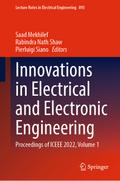 Innovations in Electrical and Electronic Engineeri