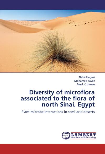 Diversity of microflora associated to the flora of north Sinai, Egypt