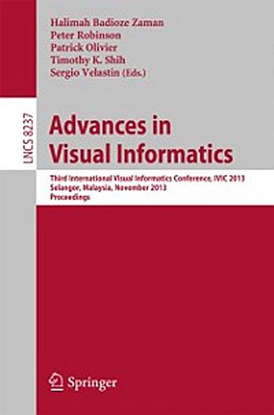 Advances in Visual Informatics