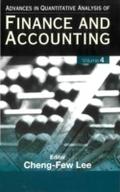 Advances In Quantitative Analysis Of Finance And A