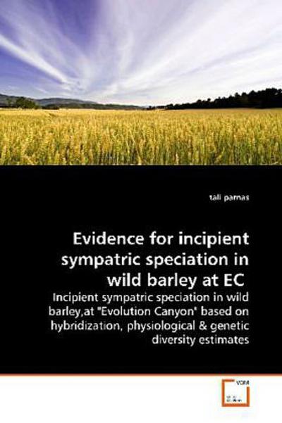 Evidence for incipient sympatric speciation in wild  barley at EC