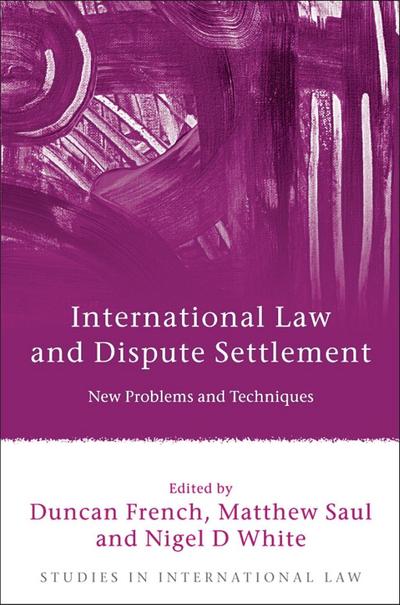 International Law and Dispute Settlement