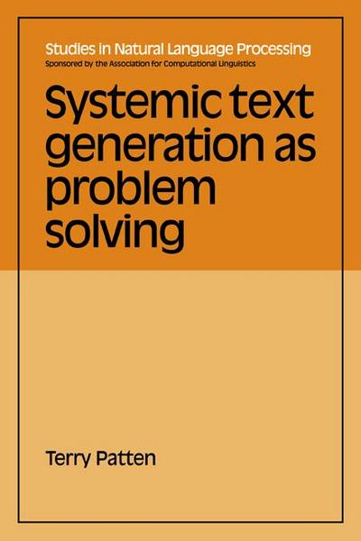 Systemic Text Generation as Problem Solving