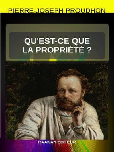 Qu’est-ce que la propriété ?