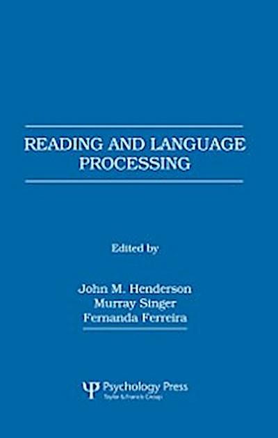 Reading and Language Processing