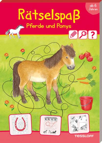 Rätselspaß Pferde & Ponys ab 6 Jahren