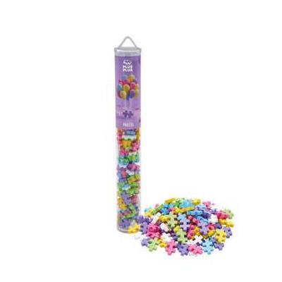 Plus-Plus 52229 - Bausteine Mini Pastell Mix, 100 Stück
