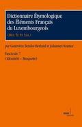 Dictionnaire Étymologique des Éléments Francais du Luxembourgeois