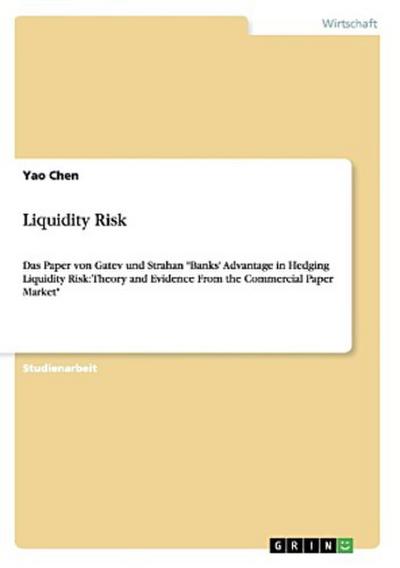 Liquidity Risk