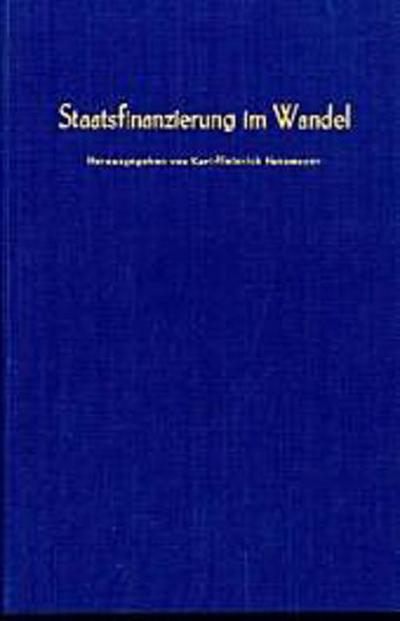 Staatsfinanzierung im Wandel.