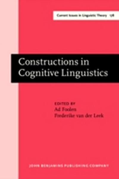 Constructions in Cognitive Linguistics