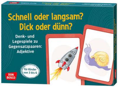 Schnell oder langsam? Dick oder dünn?