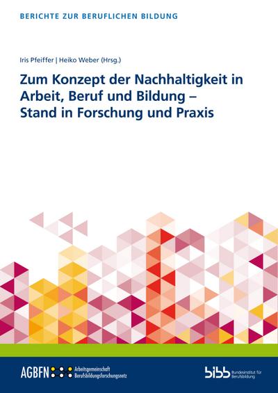 Zum Konzept der Nachhaltigkeit in Arbeit, Beruf und Bildung – Stand in Forschung und Praxis (Berichte zur beruflichen Bildung)