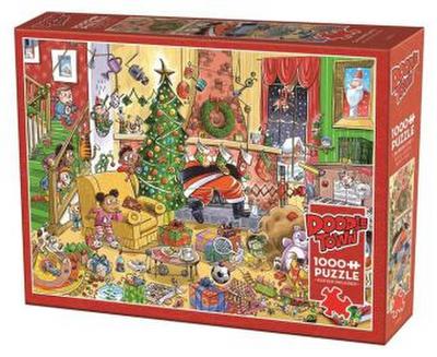 COBBLE HILL PUZZLES - Verrückte Weihnachten 1000 Teile
