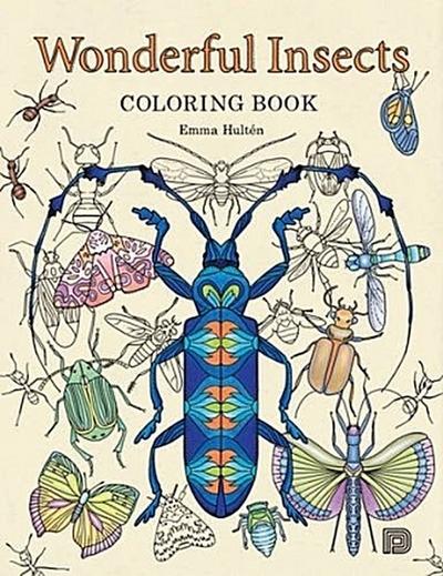 Wonderful Insects Coloring Book