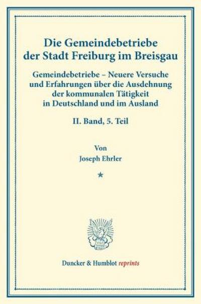 Die Gemeindebetriebe der Stadt Freiburg im Breisgau.