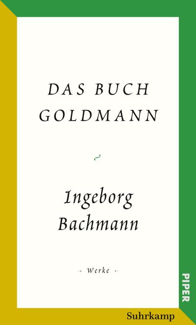 Bachmann, I: Buch Goldmann