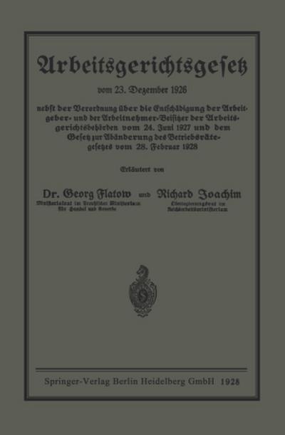 Arbeitsgerichtsgesetz