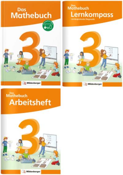 Paket - Das Mathebuch 3 Neubearbeitung, 3 Teile