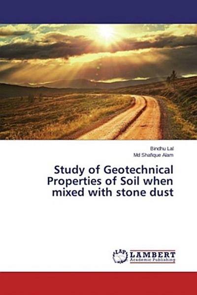 Study of Geotechnical Properties of Soil when mixed with stone dust