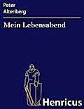 Mein Lebensabend