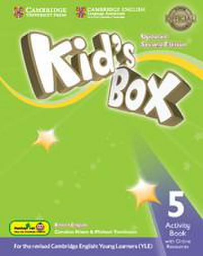 Kid’s Box Updated Level 5 Activity Book with Online Resources Hong Kong Edition