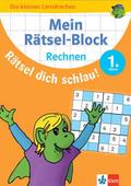 Klett Mein Rätsel-Block Mathe: Rechnen 1. Klasse (Die kleinen Lerndrachen)