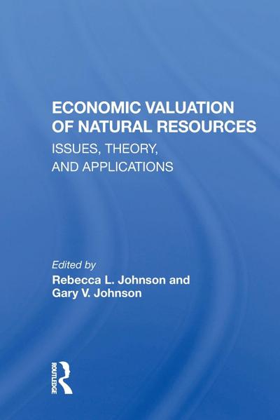 Economic Valuation Of Natural Resources