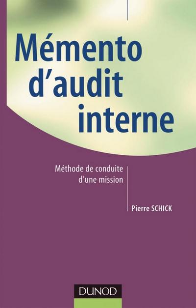 Memento d’audit interne