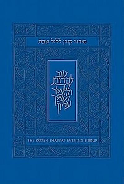 The Koren Shabbat Evening Siddur