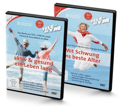 TELE-GYM - aktiv & gesund ein Leben lang + Mit Schwung ins beste Alter 2-er-Set. Tl.50-51, 2 DVD