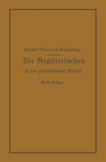 Die Registersachen Handelsregister Genossenschafts