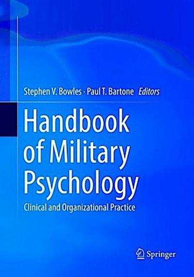 Handbook of Military Psychology