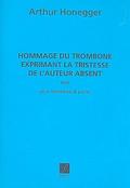 Hommage du trombone H59pour trombone et piano