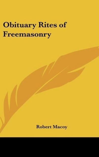 Obituary Rites of Freemasonry