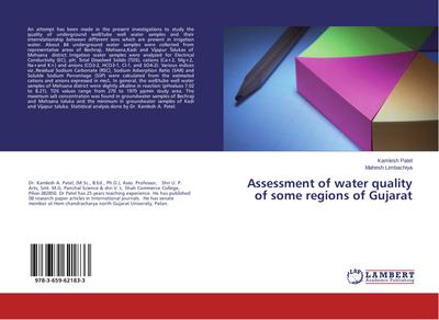 Assessment of water quality of some regions of Gujarat