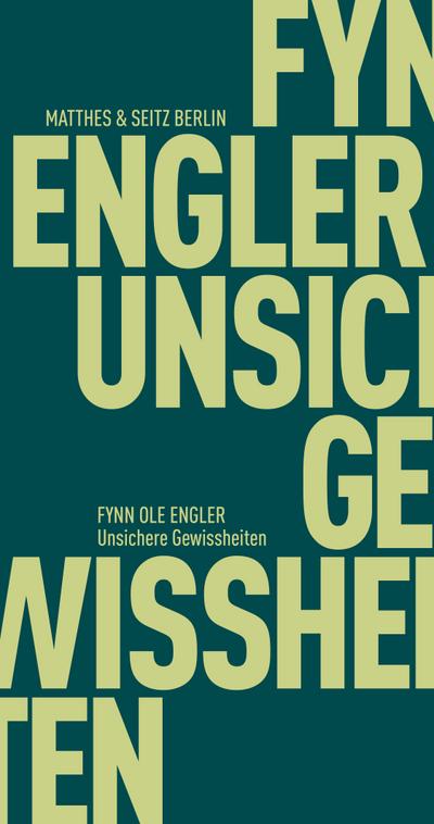 Engler,Unsichere Gewissh.